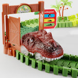 Dinosaur Toy Track for Kids Funny Dinosaur Toys for Boys Girls Toddlers Baby 240 tracks