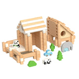 3D Puzzle Architecture Kids Construction Toy for Children Bedroom Decoration