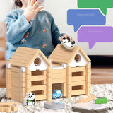 3D Puzzle Architecture Kids Construction Toy for Children Bedroom Decoration