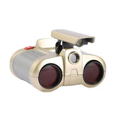 Telescope Toy Magnifying Glass Funny Multifunctional Durable Kids Binoculars Red Film