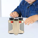 Telescope Toy Magnifying Glass Funny Multifunctional Durable Kids Binoculars Red Film