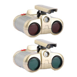 Telescope Toy Magnifying Glass Funny Multifunctional Durable Kids Binoculars Red Film