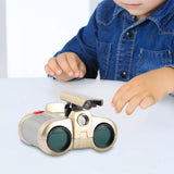 Telescope Toy Magnifying Glass Funny Multifunctional Durable Kids Binoculars Green Film