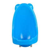 Pee Training Funny Hanging Portable Potty Trainer Urinal for Boys Child Kids Blue