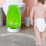 Maxbell Pee Training Funny Hanging Portable Potty Trainer Urinal for Boys Child Kids Green