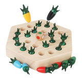 Wooden Memory Matching Chess Game Memory Developing for Kids Family Children