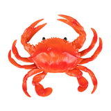 Realistic Crab Figurine Kid Toy Sea Animal Figures Model for Girls Teens Children