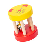 Baby Roller Rattle Nursing for Ages 0 -2 Years Birthday Gift Roller Bell Toy yellow