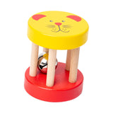 Baby Roller Rattle Nursing for Ages 0 -2 Years Birthday Gift Roller Bell Toy yellow