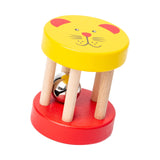 Baby Roller Rattle Nursing for Ages 0 -2 Years Birthday Gift Roller Bell Toy yellow