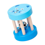 Baby Roller Rattle Nursing for Ages 0 -2 Years Birthday Gift Roller Bell Toy blue