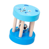 Baby Roller Rattle Nursing for Ages 0 -2 Years Birthday Gift Roller Bell Toy blue