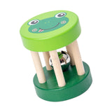 Baby Roller Rattle Nursing for Ages 0 -2 Years Birthday Gift Roller Bell Toy green