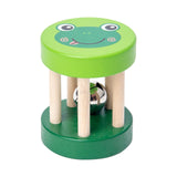 Baby Roller Rattle Nursing for Ages 0 -2 Years Birthday Gift Roller Bell Toy green