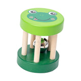 Baby Roller Rattle Nursing for Ages 0 -2 Years Birthday Gift Roller Bell Toy green