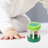 Baby Roller Rattle Nursing for Ages 0 -2 Years Birthday Gift Roller Bell Toy green