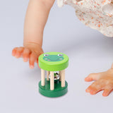 Baby Roller Rattle Nursing for Ages 0 -2 Years Birthday Gift Roller Bell Toy green