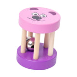 Baby Roller Rattle Nursing for Ages 0 -2 Years Birthday Gift Roller Bell Toy violet