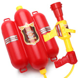 Extinguisher Shaped Water Toy Firefighter Water Sprayer for Water Park Beach