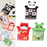 Baby Toy Feel Soft Baby Crinkle Book for Activity Interaction Birthday panda