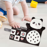 Baby Toy Feel Soft Baby Crinkle Book for Activity Interaction Birthday panda