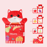 Baby Toy Feel Soft Baby Crinkle Book for Activity Interaction Birthday fox