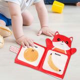 Baby Toy Feel Soft Baby Crinkle Book for Activity Interaction Birthday fox