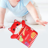 Baby Toy Feel Soft Baby Crinkle Book for Activity Interaction Birthday fox