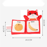 Baby Toy Feel Soft Baby Crinkle Book for Activity Interaction Birthday fox