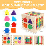 Montessori Shape Blocks Sensory for Sensory Exploration Activity Imagination