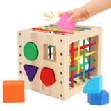 Montessori Shape Blocks Sensory for Sensory Exploration Activity Imagination