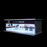 1/64 Vehicle Model Display Case Car Garage Display Case for Model Collectors gulf oil