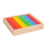 Small Numerical Rods Montessori Math Materials for Educational Learning Kids