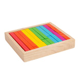 Small Numerical Rods Montessori Math Materials for Educational Learning Kids