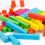 Small Numerical Rods Montessori Math Materials for Educational Learning Kids