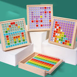 Multiplication Manipulatives Toy Multiplication Board for Gift Children Kids