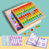 Multiplication Manipulatives Toy Multiplication Board for Gift Children Kids