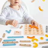 Wooden Shape Sorting Puzzle Kids Puzzle for Early Learning Girls Kids 4-6