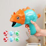 Dinosaur Sticky Ball Toy Throw Ball Board Target Toy for Boys Girls Kids Style B