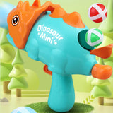 Dinosaur Sticky Ball Toy Throw Ball Board Target Toy for Boys Girls Kids Style B