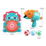 Dinosaur Sticky Ball Toy Throw Ball Board Target Toy for Boys Girls Kids Style D