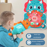 Dinosaur Sticky Ball Toy Throw Ball Board Target Toy for Boys Girls Kids Style D