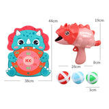 Dinosaur Sticky Ball Toy Throw Ball Board Target Toy for Boys Girls Kids Style E