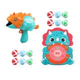 Dinosaur Sticky Ball Toy Throw Ball Board Target Toy for Boys Girls Kids Style F