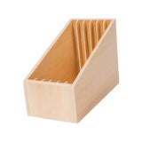 Learn to Dress Boards Storage Cabinet Wooden for Classroom Supplies Activity