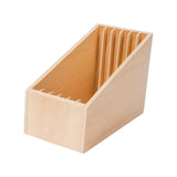 Learn to Dress Boards Storage Cabinet Wooden for Classroom Supplies Activity