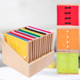 Learn to Dress Boards Storage Cabinet Wooden for Classroom Supplies Activity