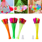 Filling Water Balloon Water Playing Toys for Backyard Birthday Outdoor 3 Bunch 111pcs