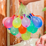 Filling Water Balloon Water Playing Toys for Backyard Birthday Outdoor 3 Bunch 111pcs