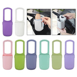 Universal Stroller Cup Holder Durable Water Bottle Holder for Cups Pushchair violet